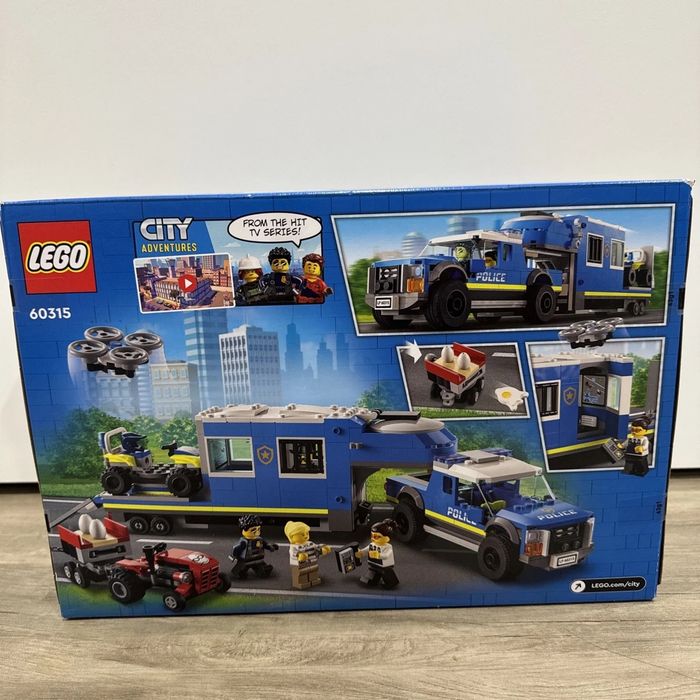SIGILAT! LEGO City Masina Centru de comanda mobil al politiei 60315