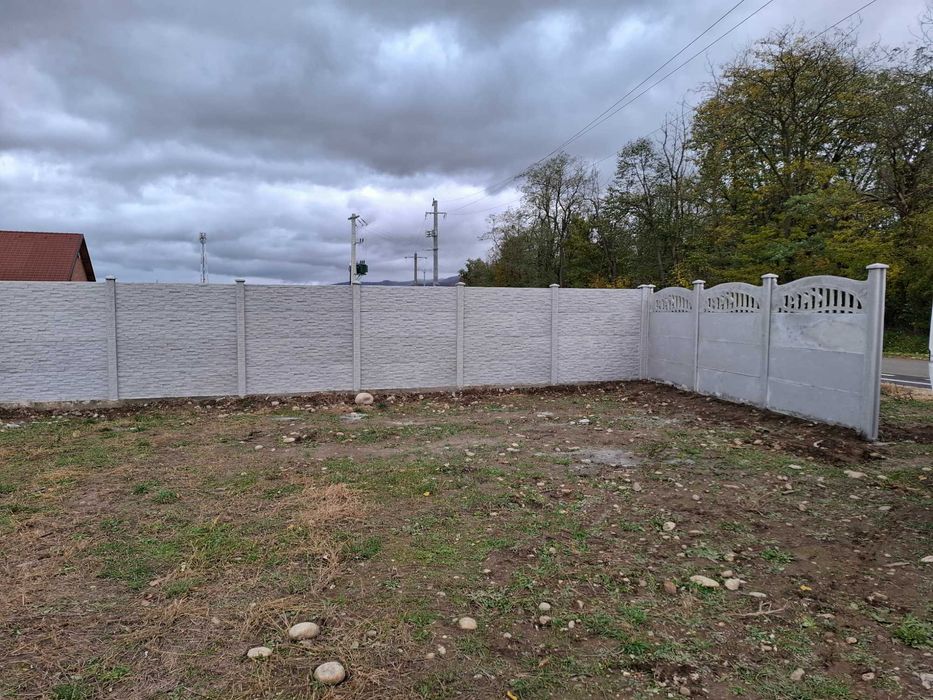 Gard de placi din beton