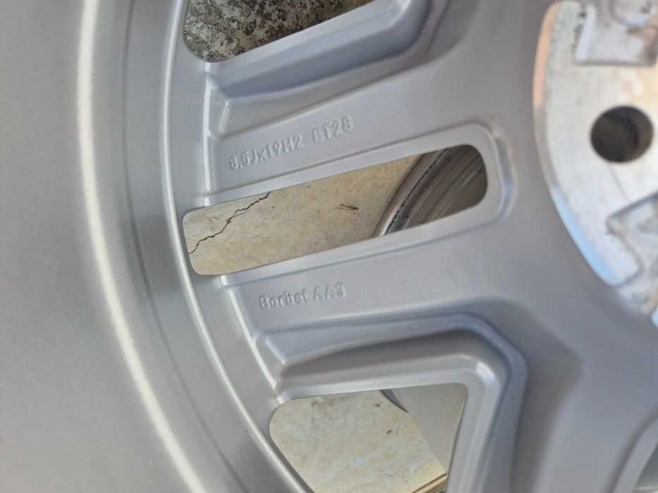 Jante Aliaj 5x112 19'' - OEM VW Touareg CR 2026 - Tiguan - Passat - Phaeton - 8.5J ET 26 ( defect )