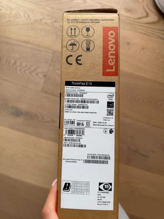 Лаптоп ThinkPad E15 - намален