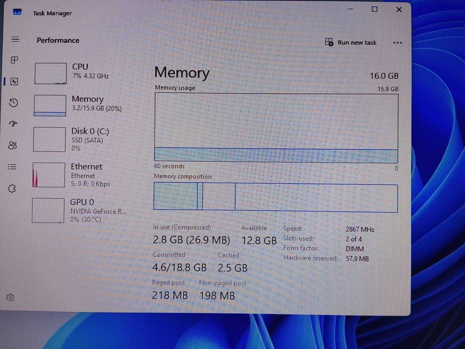 Геймърски компютър RTX 3050 8GB / I5-9500