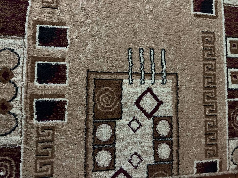 Ковровая дорожка с геометрическим дизайном Traversa Laila, 248х92 см