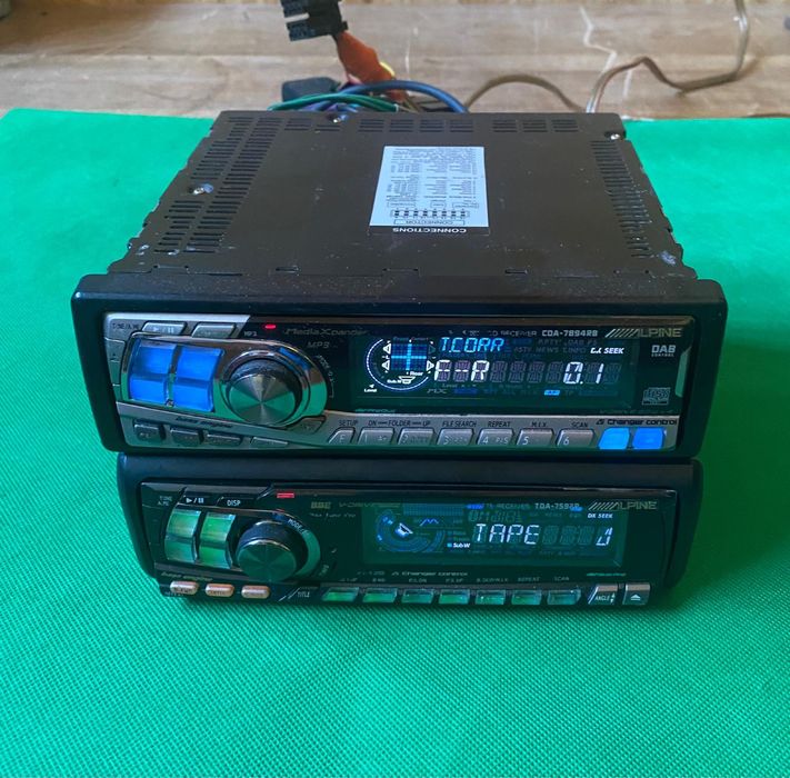 Cd Player auto Alpine CDA 7894RB Old school f Rar-BT Usb