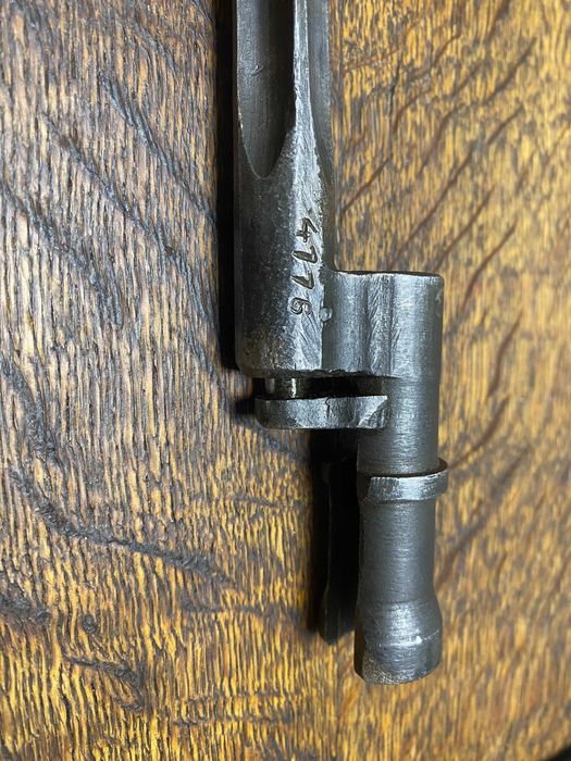 Baioneta Mosin Nagant tip 1891 WW1 + teaca- armata tarista, sf sec XIX