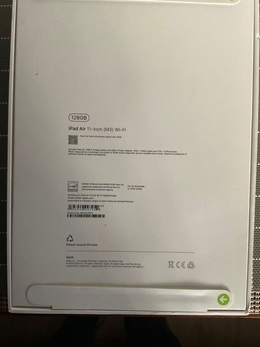 iPad Air 11 inch M3 128GB, WiFi