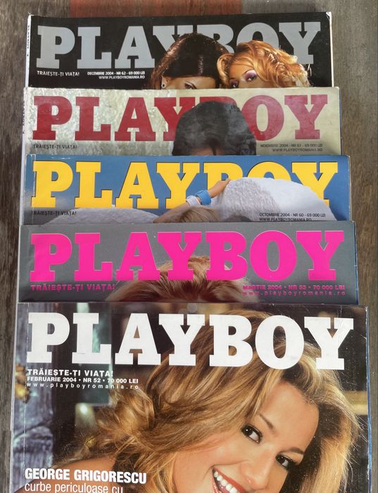 Colectie reviste Playboy - 12 lei buc.
