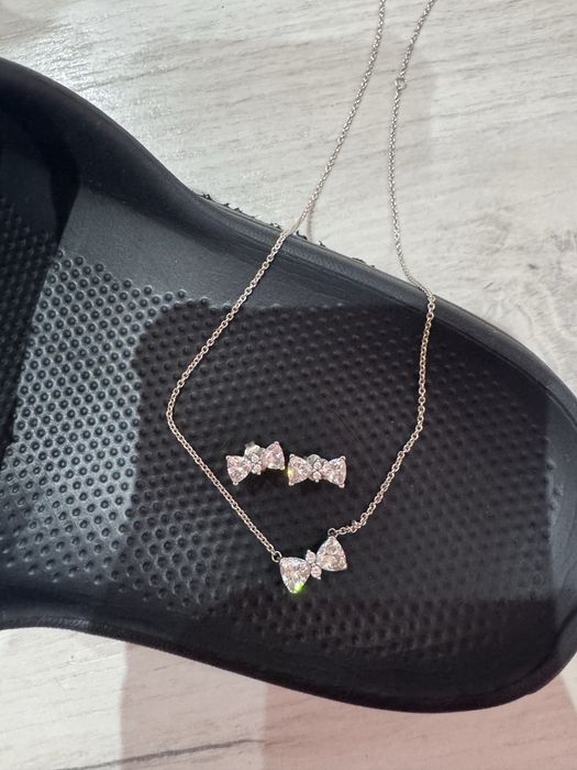 Дамски комплект бижута Pandora (с панделки)