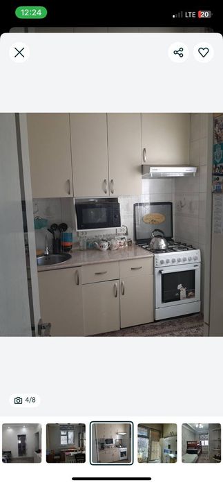 Продаётся 2 ком квартира Ялангач