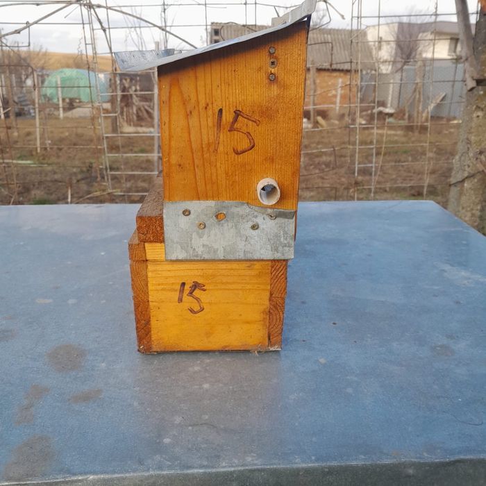 Vand cutii stupiii 18 si 16 rame/ colectoare polen tip sălaj