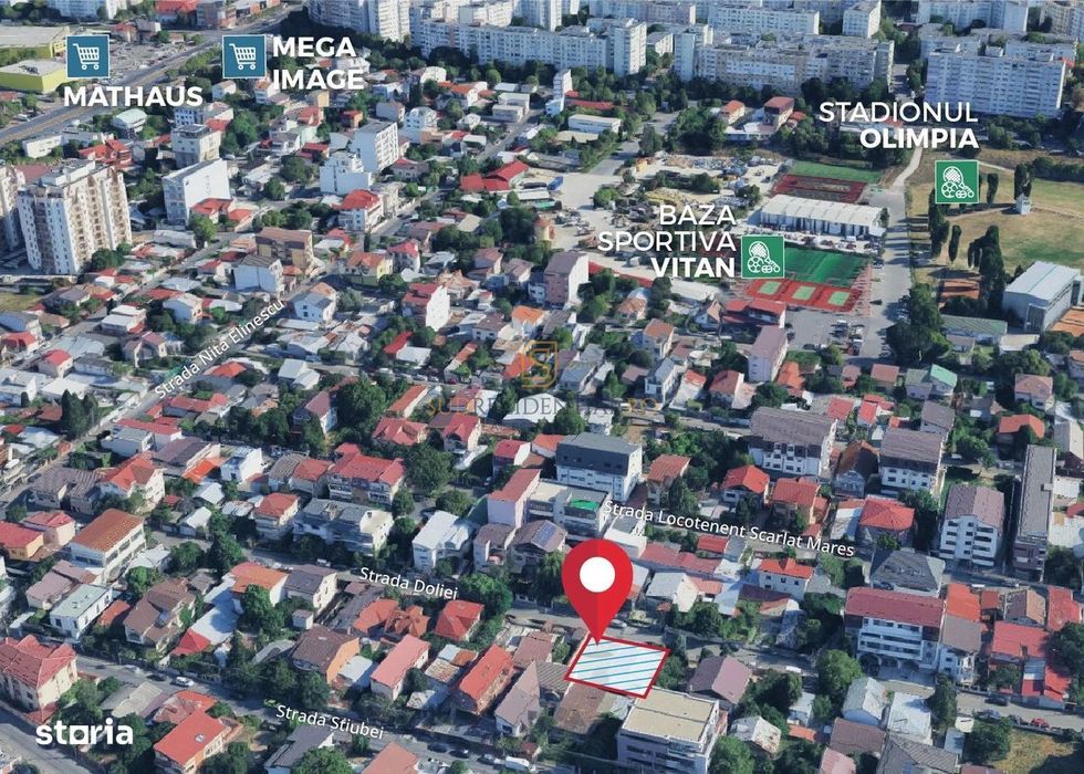 Teren 498mp de vanzare, metrou Mihai Bravu,ideal dezvoltare imobiliara