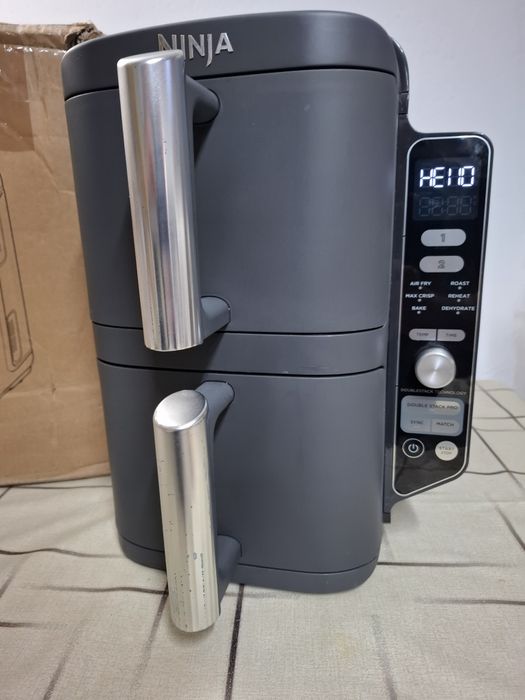 Двоен фрайър, фритюрник с горещ въздух Ninja Foodi SL400EU, 2470W, 9.5 л