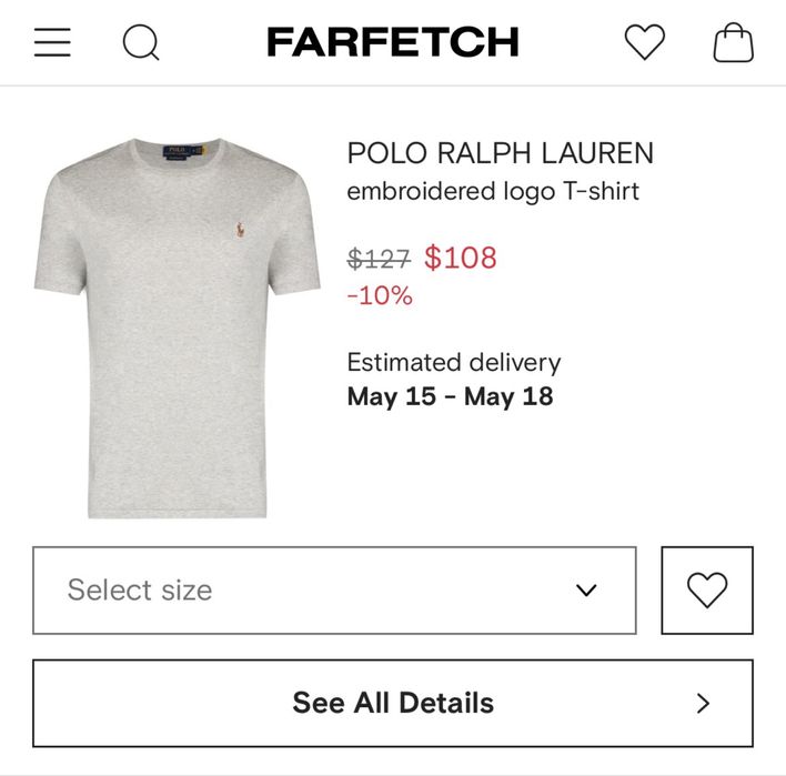Polo Ralph Lauren / мъжка тениска L