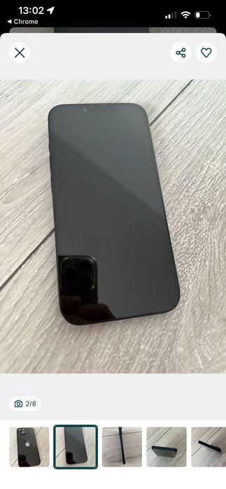 Iphone 14 black in stare buna