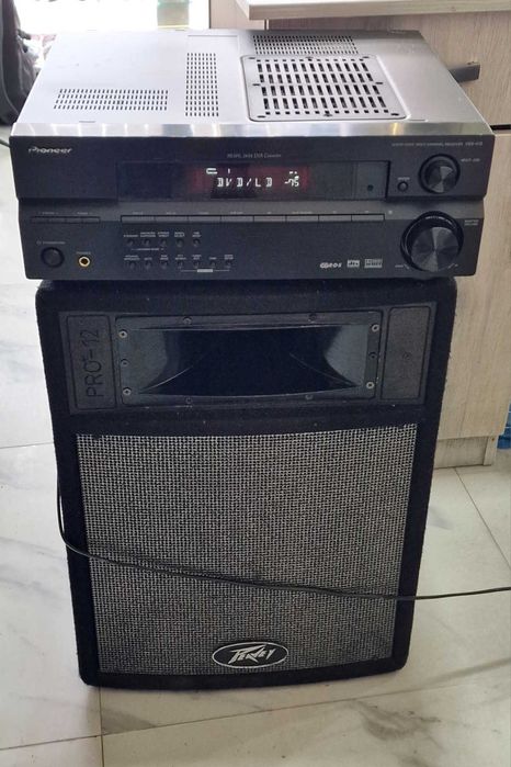 Усилвател Pioneer VSX-415 + колона Peavey PRO 12''