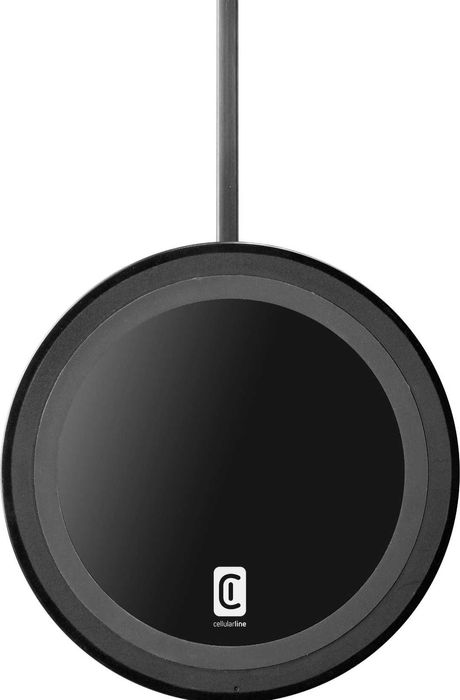 Безжично зарядно /wireless charger/ Cellularline Neon Black 10W