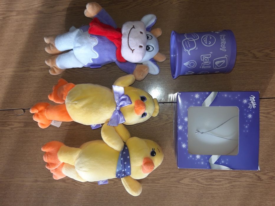 Плюшени играчки на Милка