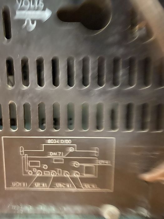 Старо  лампово радио “Nordmende”, Германия