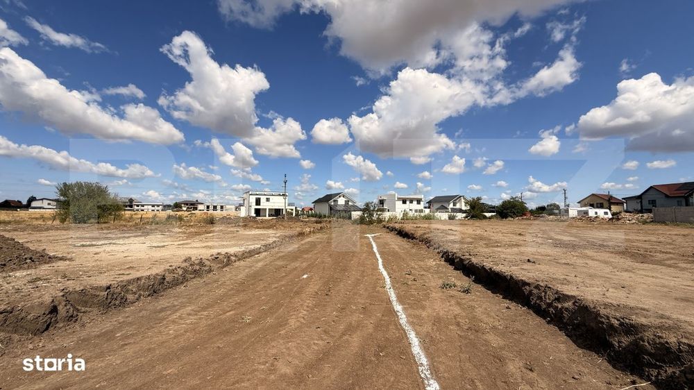 Parcele teren 364 - 627 mp, Pielesti - zona Metro, toate utilitatile!