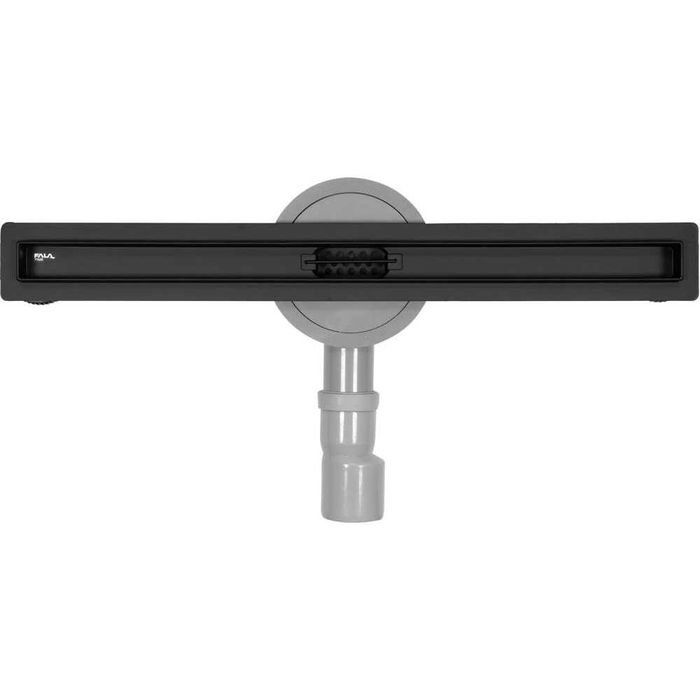 Линеен сифон FALA SLIM, черен