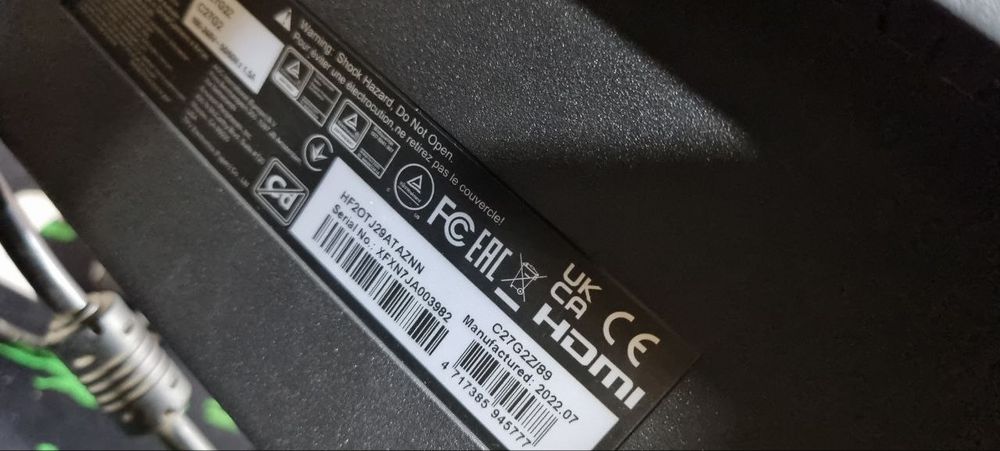 Aoc 27 240 HZ Avalni