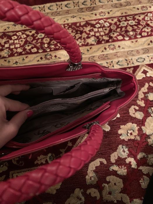 сумка красная