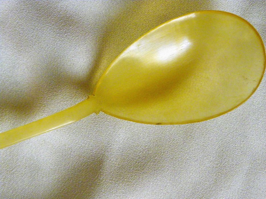 Елегантна лъжица от биволски рог