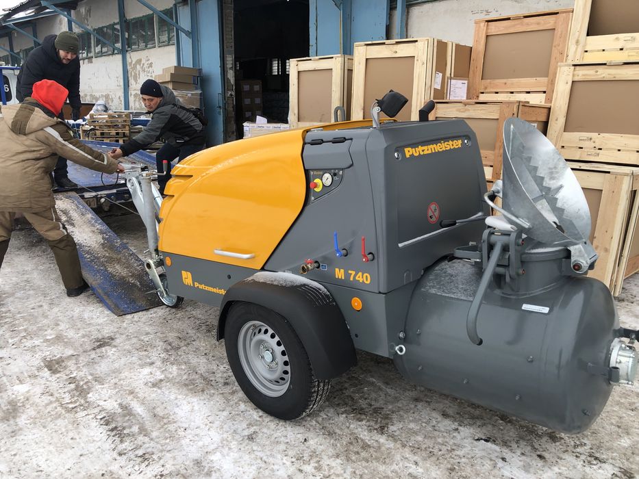 Пневмонагнетатель Putzmeister M740D