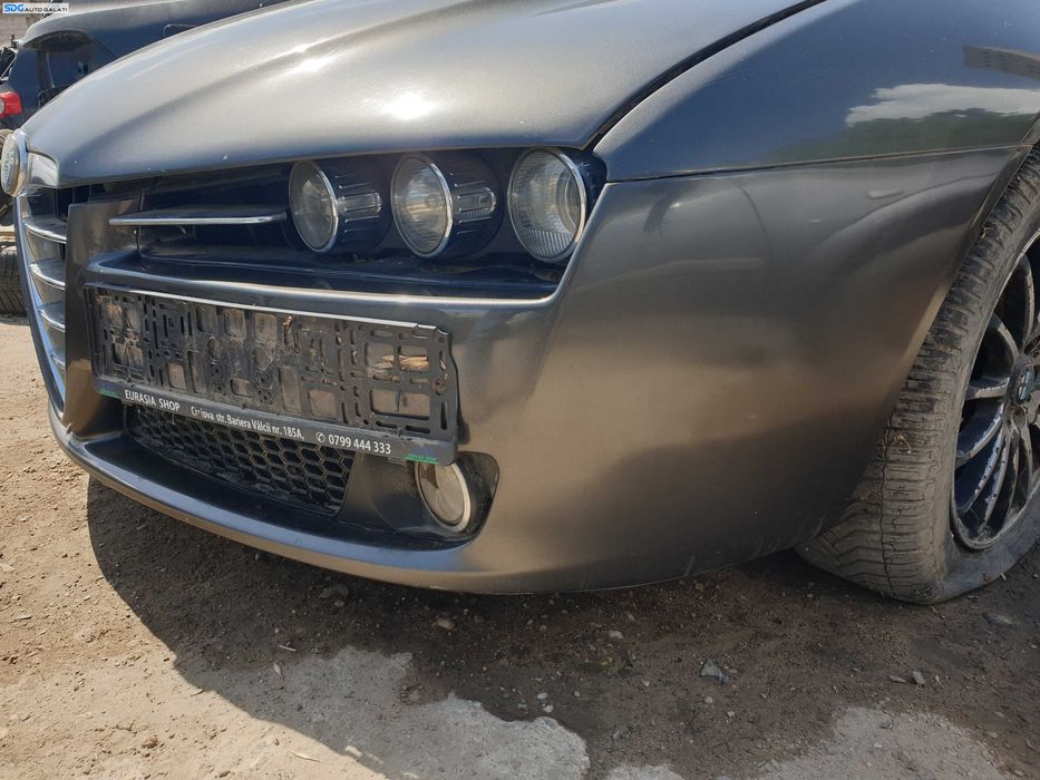Bara Spoiler Fata cu Grile si Proiectoare Alfa Romeo 159 2005 - 2011 Culoare 403 C403 [Q0707]