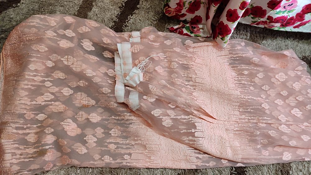 Продам тюль персиковая 1500