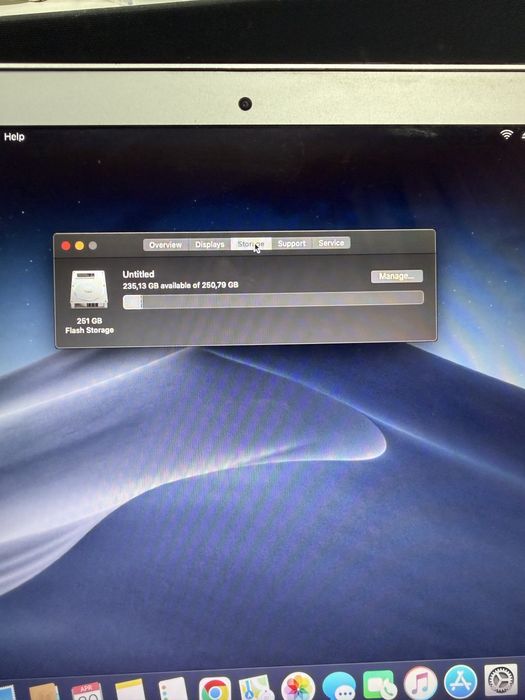 Vand macbook air 13 2015 i5 4gb ram ssd 256gb