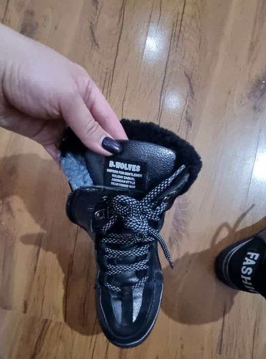 Зимние сапоги натуралка