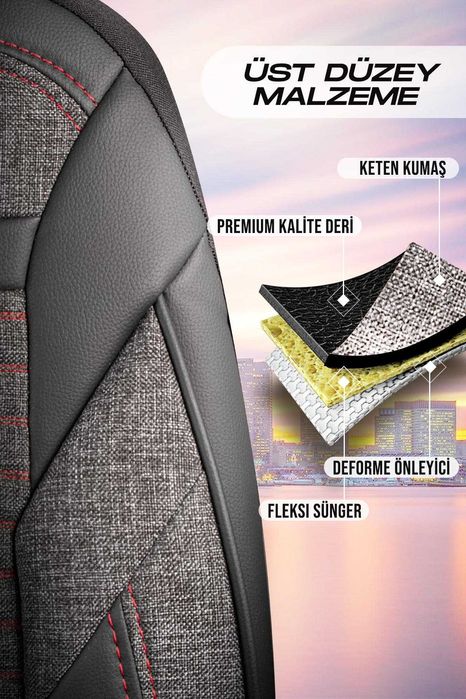 Комплект премиум тапицерия Panda Boston - различни цветове