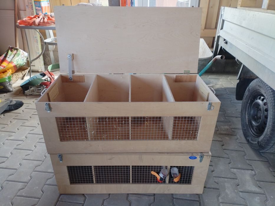 Custi transport iepuri