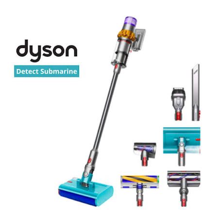 Новый пылесос Dyson V15s detect submarine