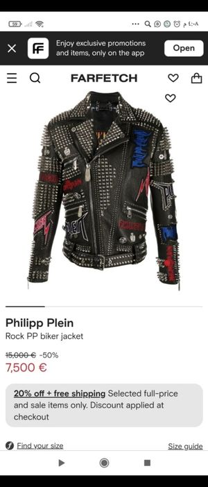 Philipp Plein Rock PP biker