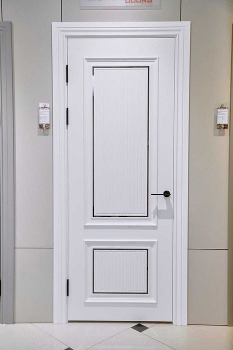 Установка МДФ дверей