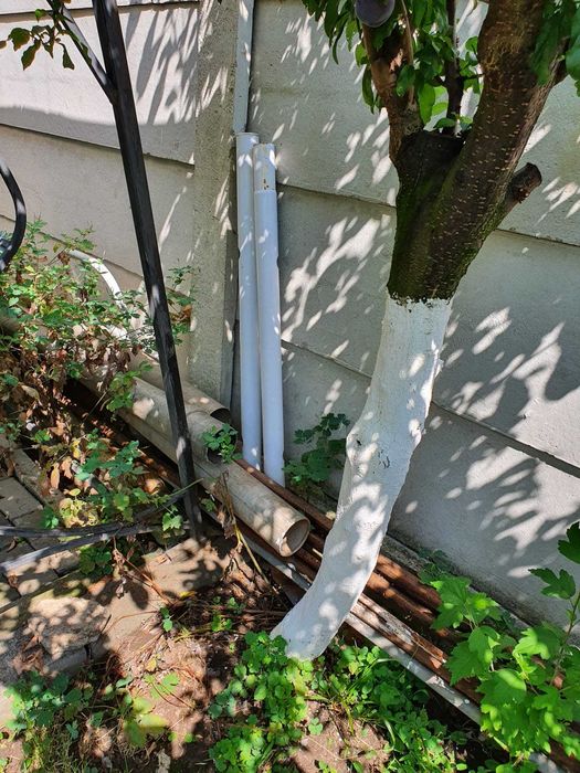 pompa de piscina , scara , tevi laterale