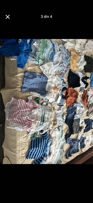 Lot hăinuțe băiețel 0-4 luni