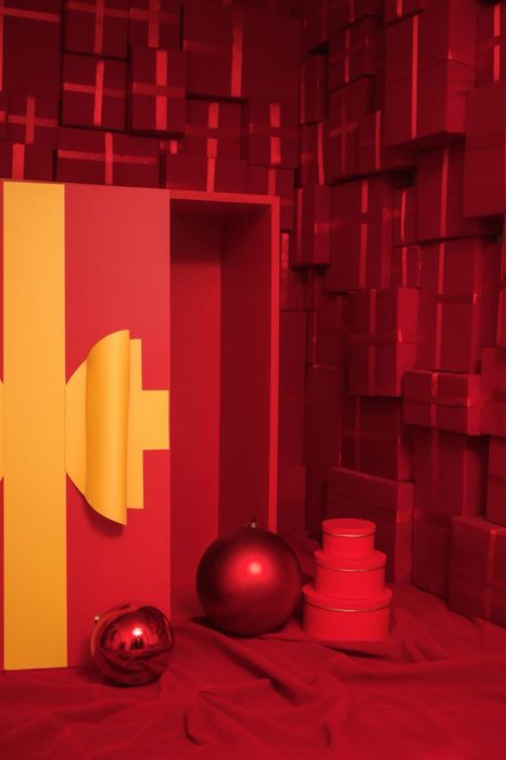 Decor de craciun pentru studio foto