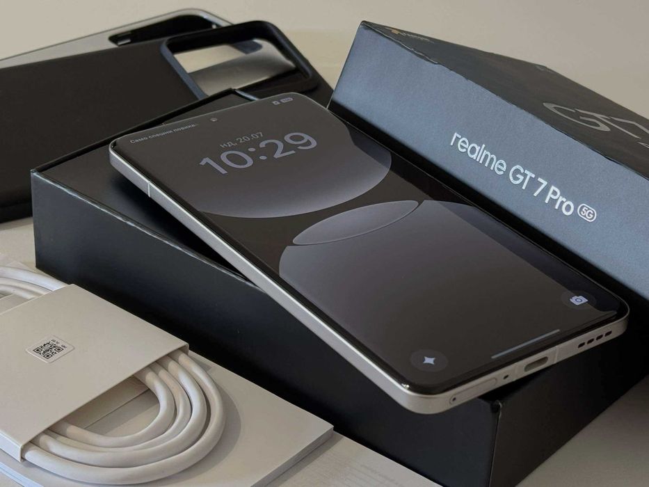 Бартер!Гаранция! Realme GT 7 Pro 12/512GB Galaxy Grey (Сив)