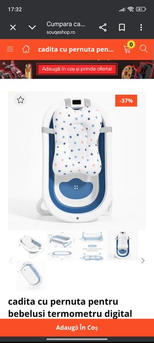 Vând vanita pliabila bebe