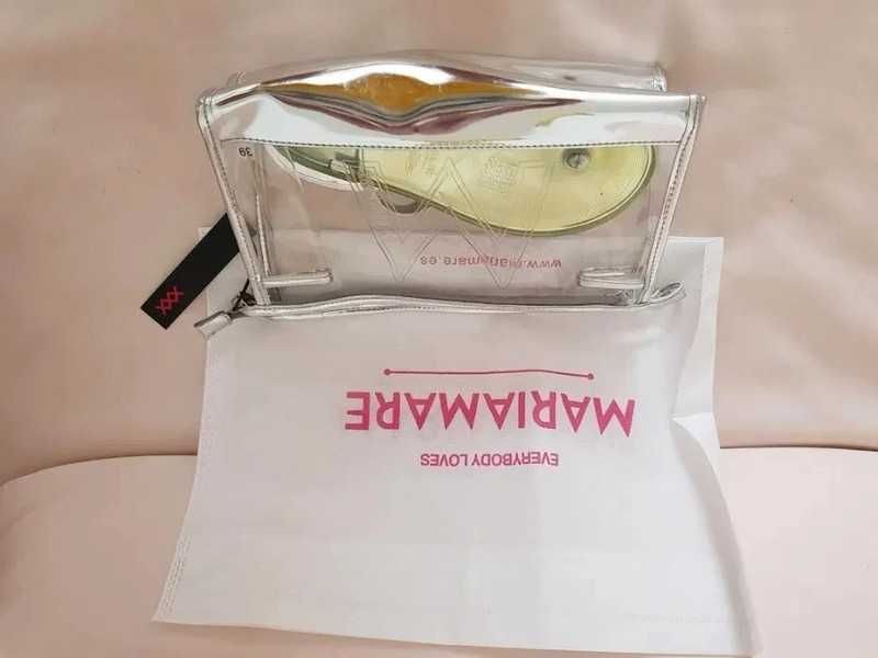 Papuci Mariamare+gentuta,marimea 39,noi