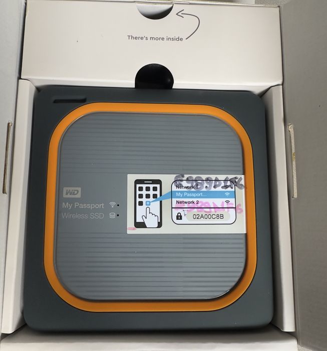 Hdd Western My Passport Wireless SSD 1 tb nou!