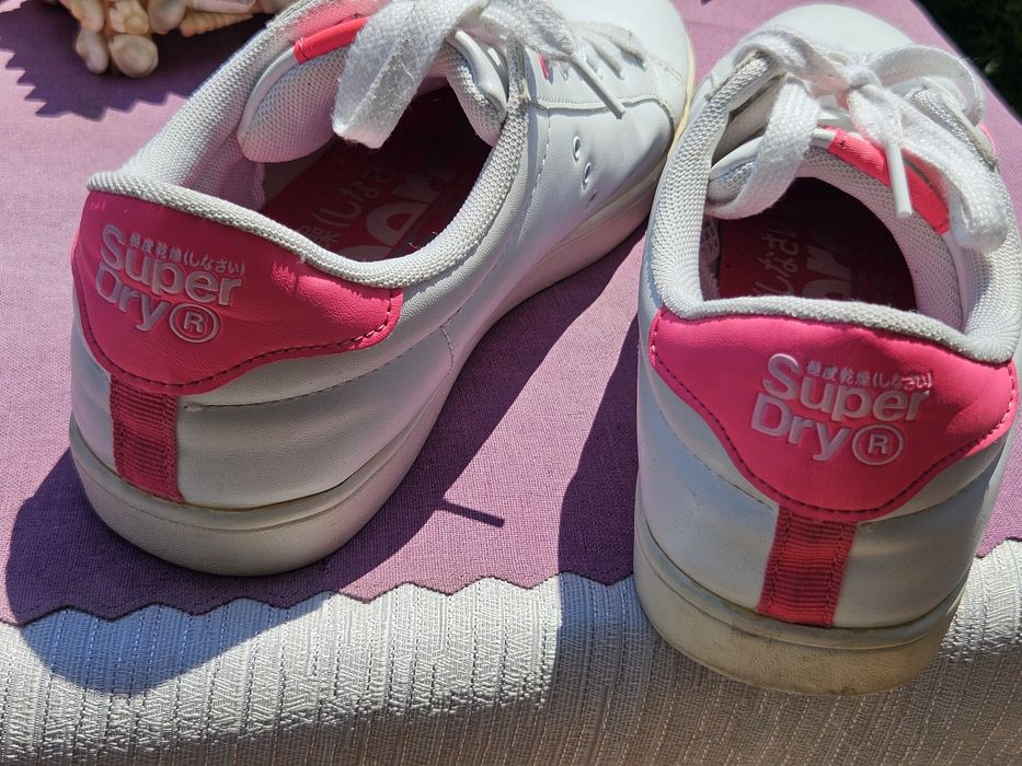 Superdry кожени кецове