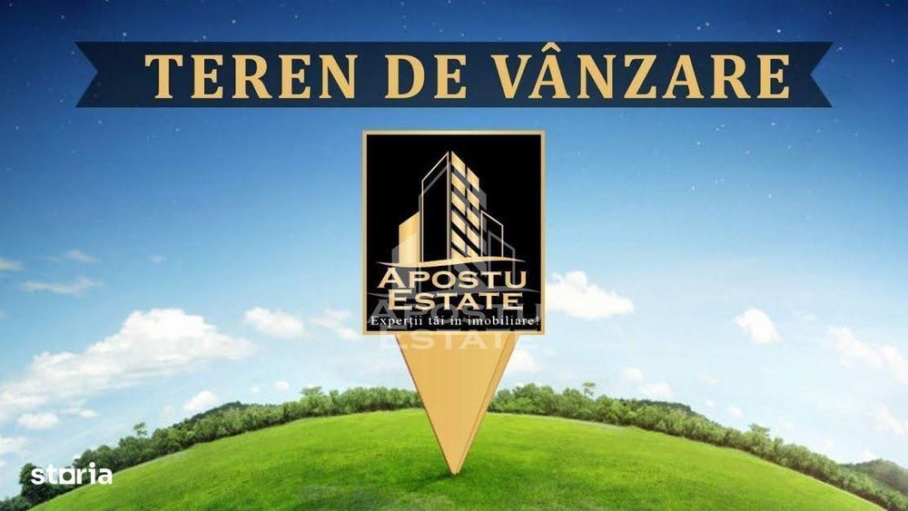 Teren de vanzare, 805 mp, zona de vile noi, urbanism duplex,,Ghiroda.