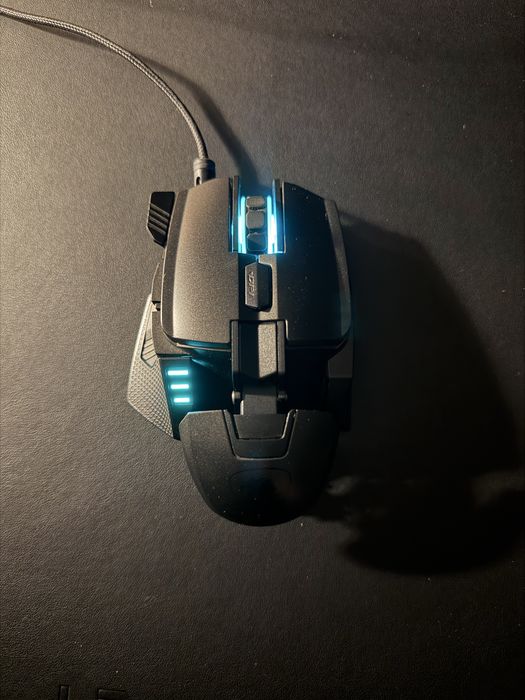 RGB Геймърска Мишка Cougar 700M EVO, 16К dpi + ПОДАРЪК бънджи за кабел