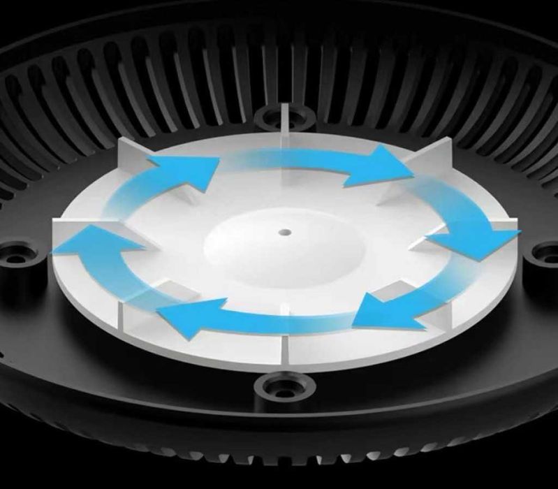 Бездимен пепелник с филтър за дим и миризми