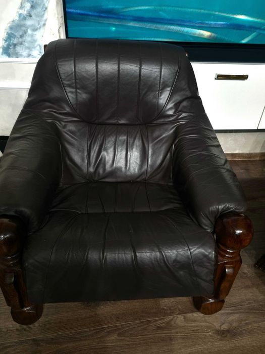 Диван естественна кожа