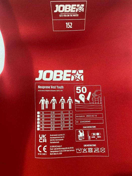 Vesta de salvare copii Jobe Neoprene marime 152