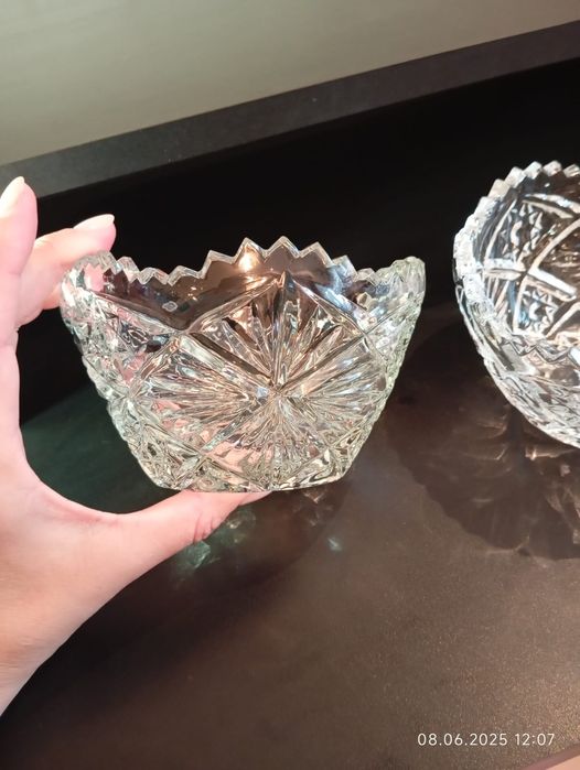 Салатницы хрусталь